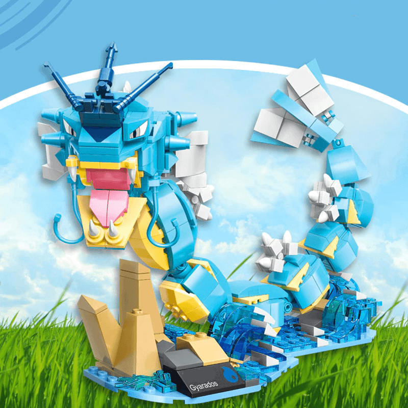 Poke actiefiguren en bouwstenen - Mega Construx