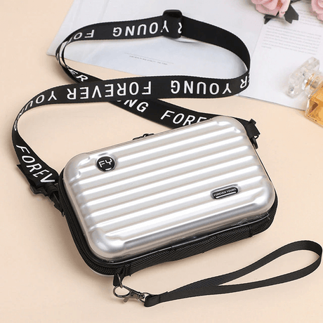 Op reistas geïnspireerde crossbody tas