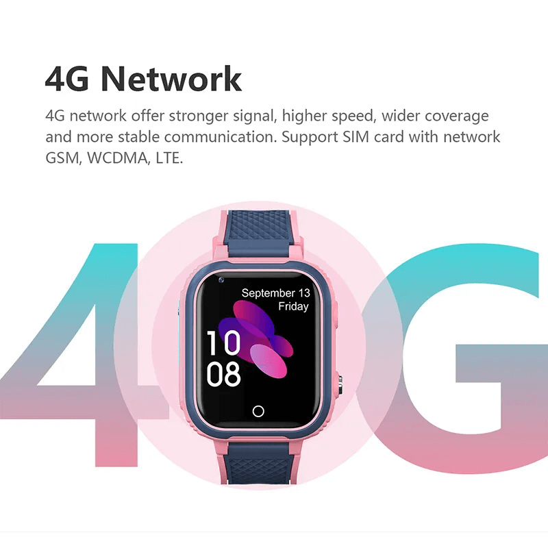 4G waterbestendig Smartwatch voor kinderen