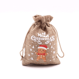 Gezellige kersttas voor kerstcadeaus 10x14cm