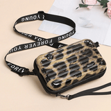 Op reistas geïnspireerde crossbody tas
