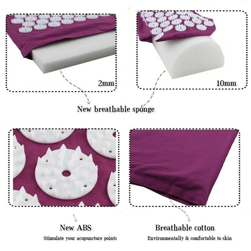Nagelmat Massage voor de rug Acupunctuur