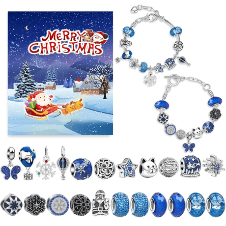 24 Dagen Kerst Adventskalender Sieradendoosje - DIY bedelarmband