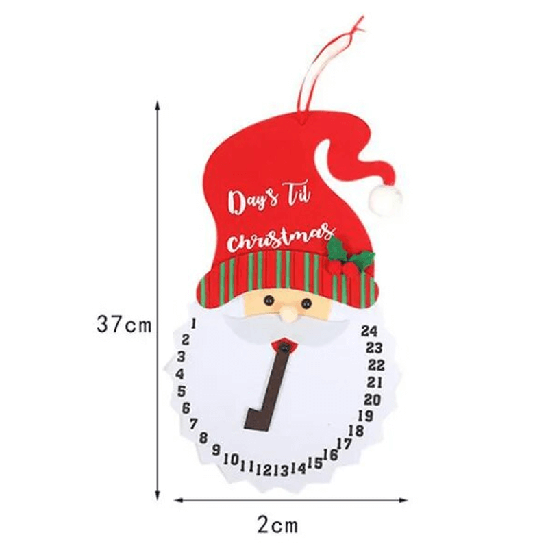 Jultome Sneeuwpop adventskalender met 24 vakken