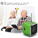 Mini radio Bluetooth luidspreker