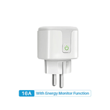 Slimme wifi-contactdoos 16A/20A - Spraakgestuurde contactdoosadapter