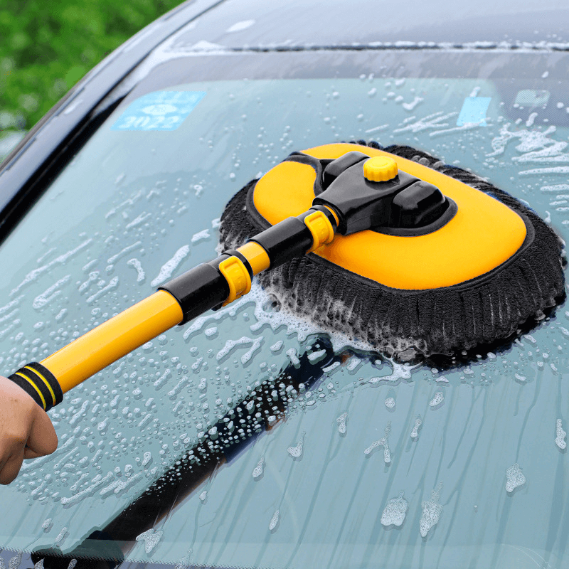 Autoreinigingsborstel met handvat