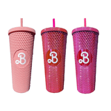 Herbruikbare mok met rietje 710ml
