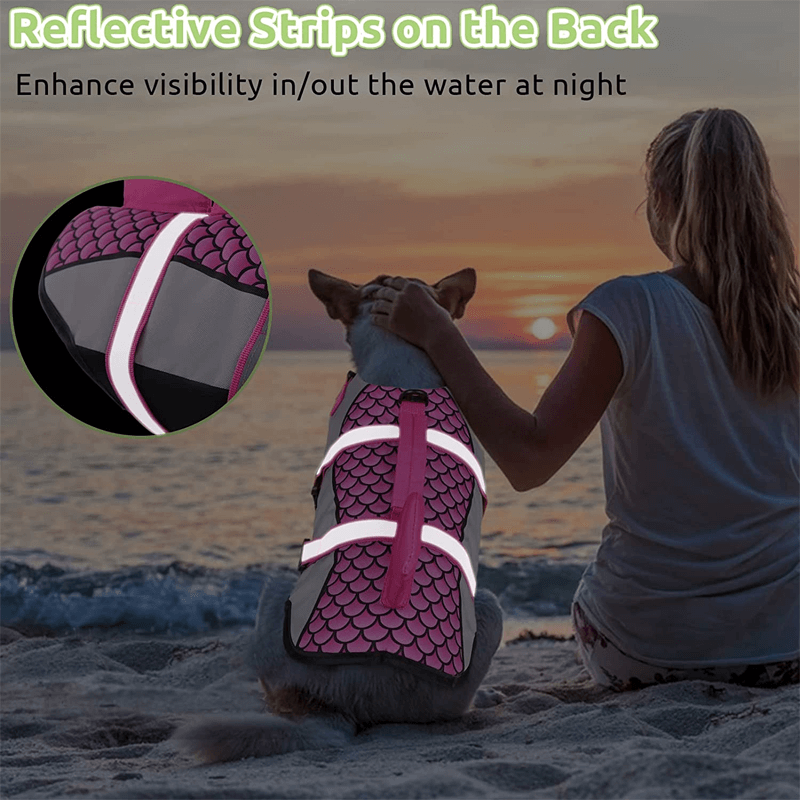 Reddingsvest voor honden Haai