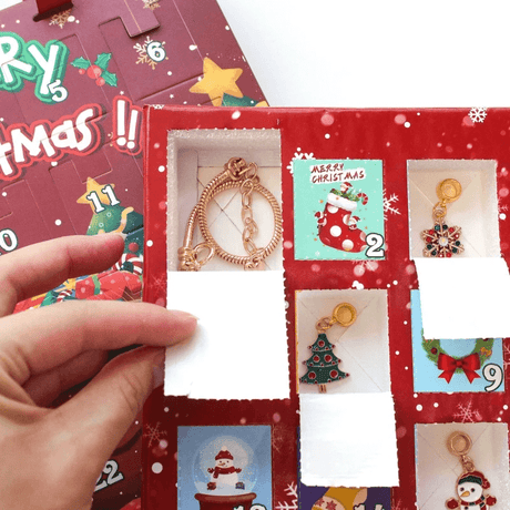 24 Dagen Kerst Adventskalender Sieradendoosje - DIY bedelarmband