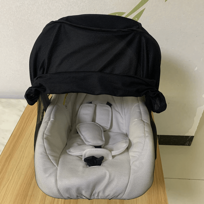 Kinderwagenbak met veiligheidsfunctie
