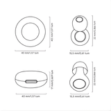 SilenEase – Mjuka Återanvändbara Silikonöronproppar för Sömn, Resor & Koncentration