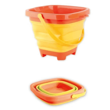 Opvouwbare zandemmer strand speelgoed kinderen 2L