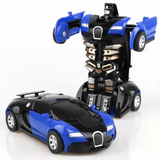 Mini 2 in 1 auto robot speelgoed