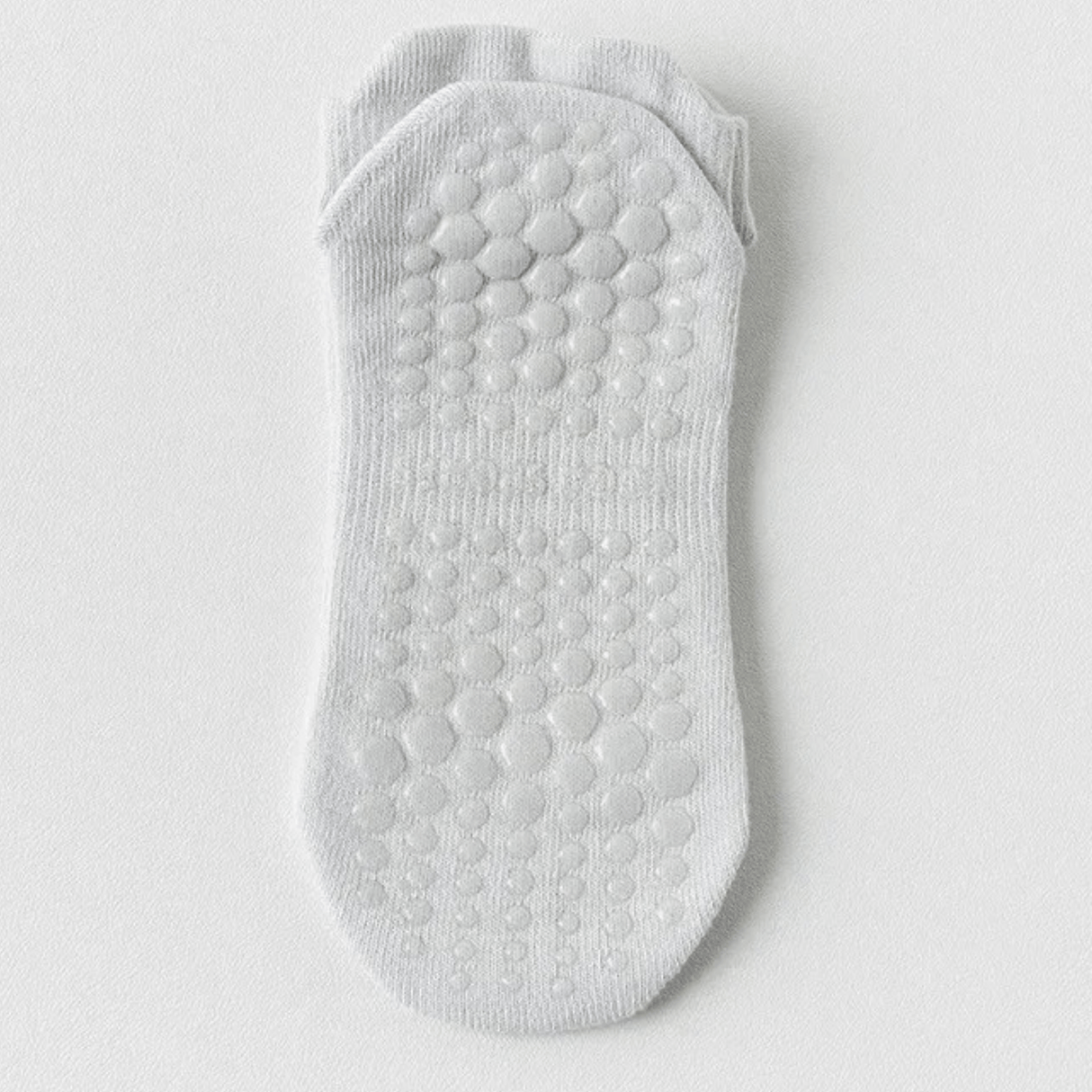 EaseMotion – Andningsbara Halkfria Yogastrumpor med Mjukt Grepp & Ventilerande Komfort