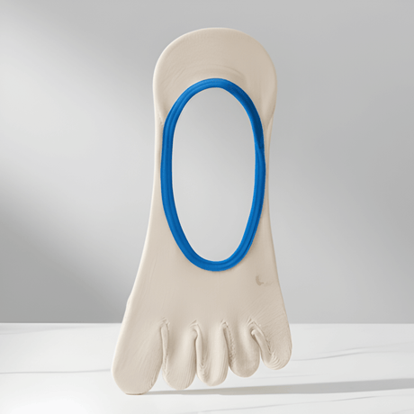 YogiGrip – Fem-Tå Yoga Strumpor med Halkskydd & Andningsbar Komfort för Kvinnor