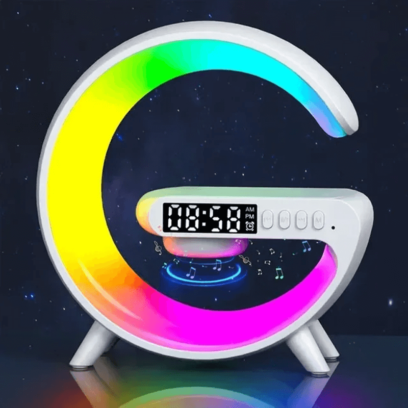 Multifunctionele draadloze RGB-oplaadpad voor nachtverlichting