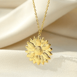 Zonnebloem ketting sieraden