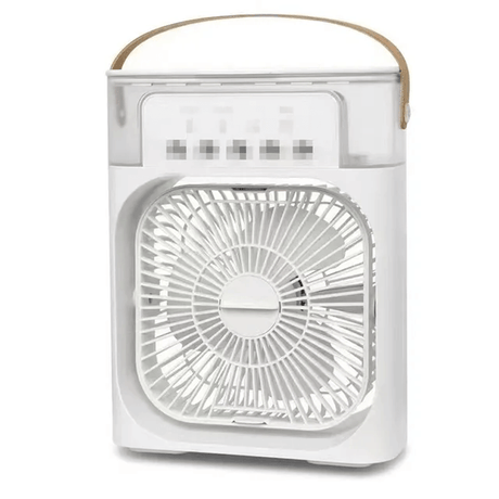 Draagbare tafelventilator airconditioner met waterkoeling