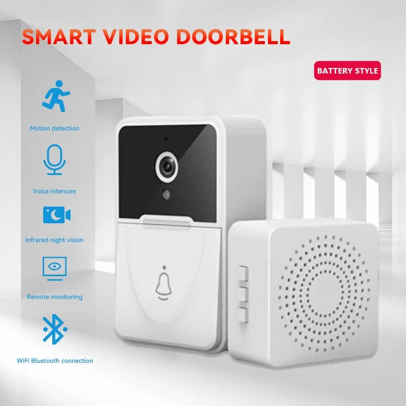 Slimme draadloze deurbel met camera - WiFi video deurbel