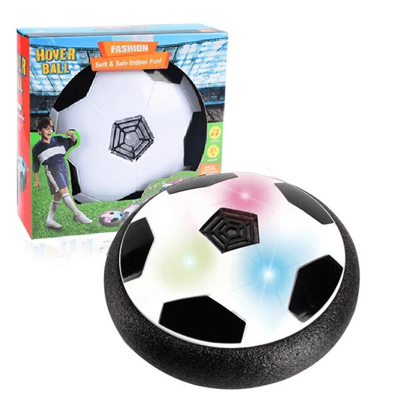 HoverKick - Drijvend LED-voetbalspeelgoed met schuimschokdemper voor zaalvoetbalspellen