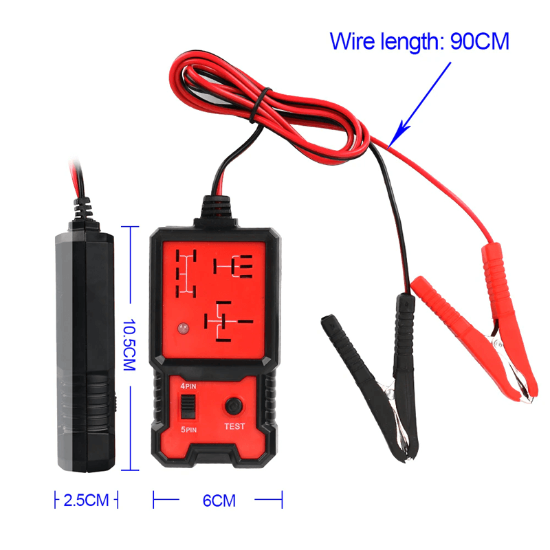 12v compacte auto relais tester