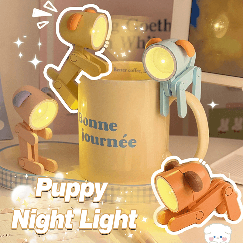 Mini Schattige Huisdierlamp - Verstelbare LED-bureaulamp, Decoratief Nachtlampje met Hertenontwerp, Perfect voor Kinderkamer en Bureau