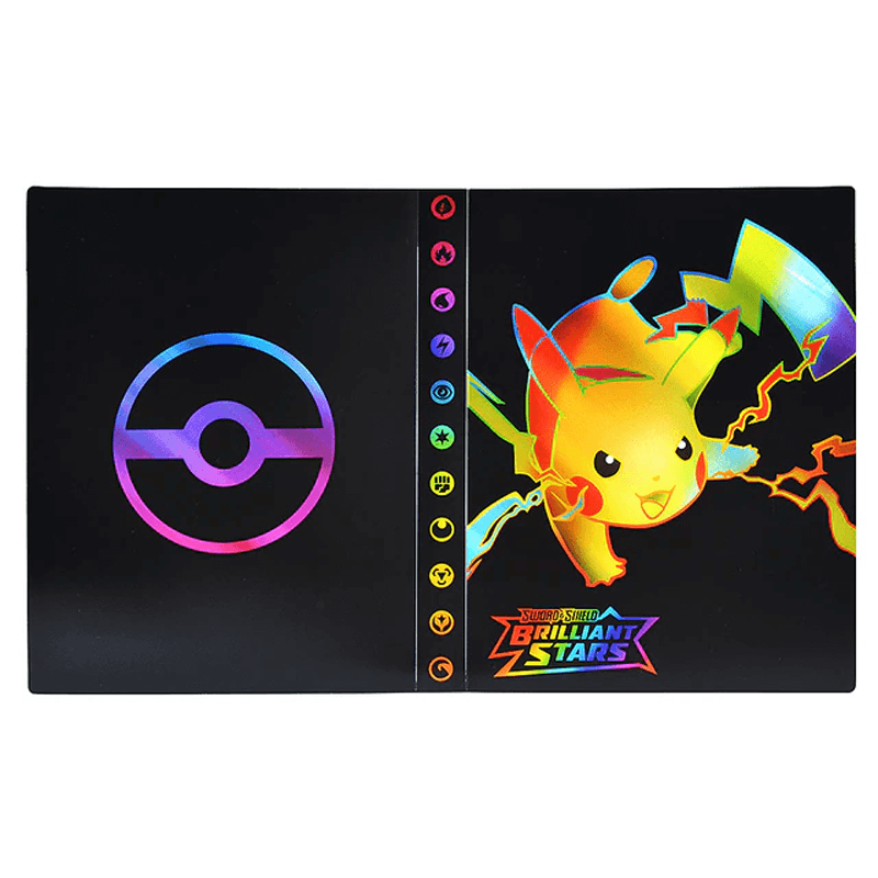 Poke Card Verzamelalbum - 240 Kaartvakken, Perfect voor Verzamelaars