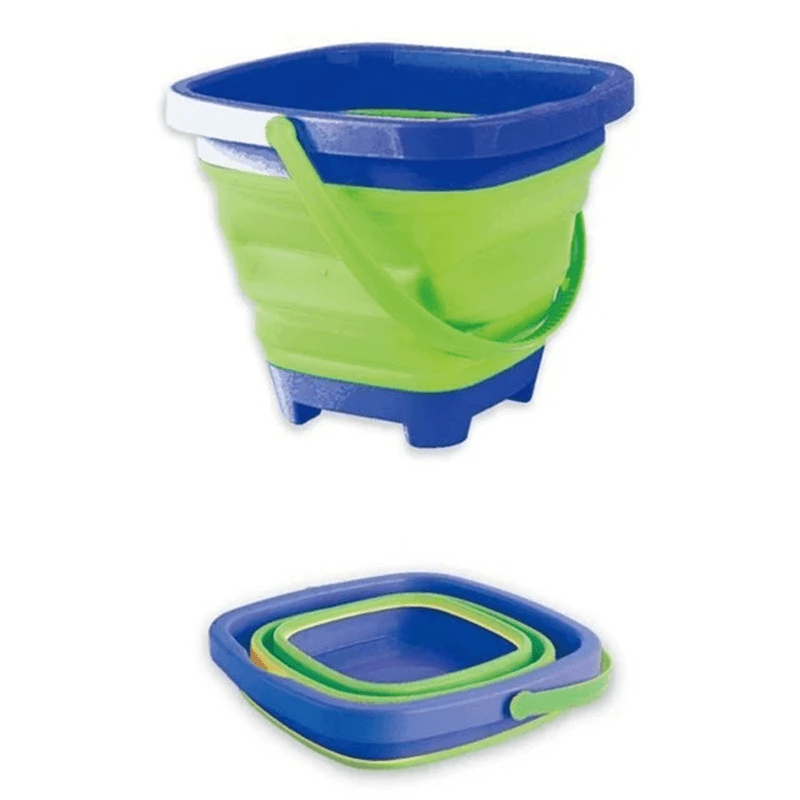 Opvouwbare zandemmer strand speelgoed kinderen 2L