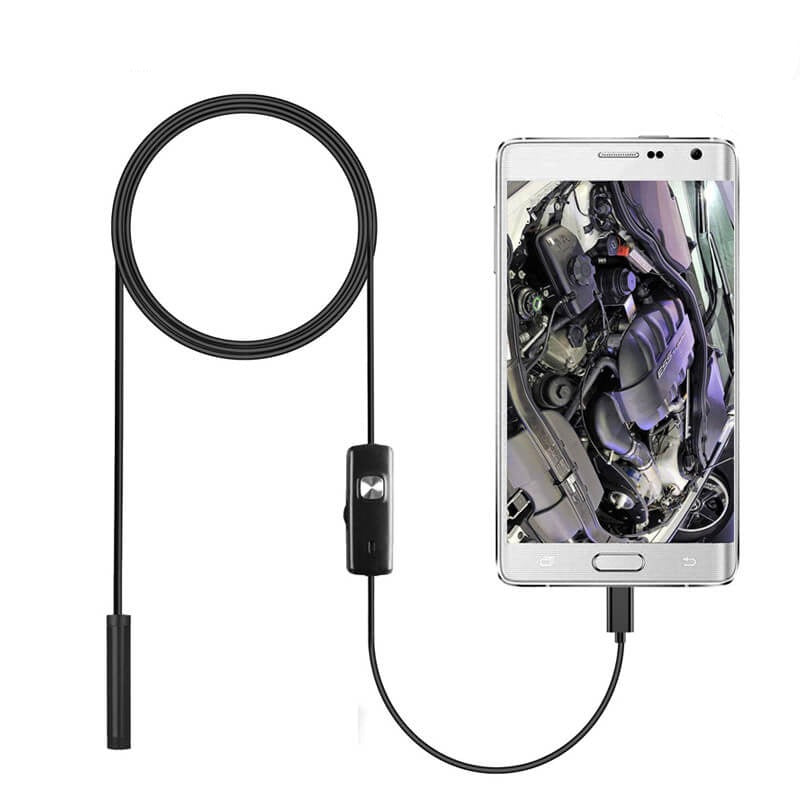 Waterdichte draagbare inspectiecamera voor mobiele telefoon