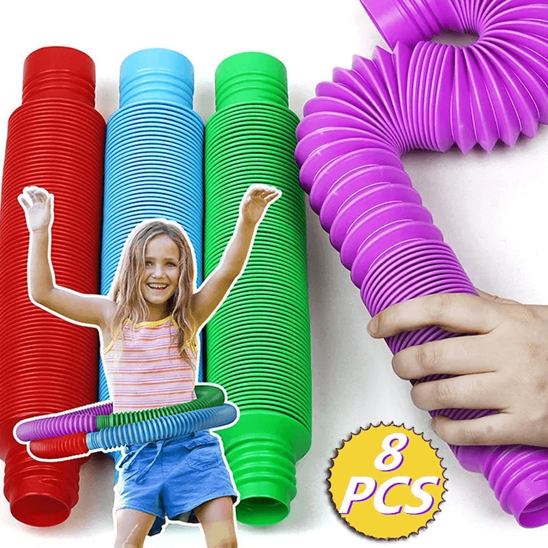 Kleurrijk Pop buisspeelgoed