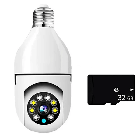 5G WiFi bewakingscamera in lampformaat - Draadloze Smart Motion Sensor