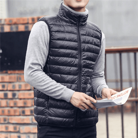 Licht gevoerd vest Unisex