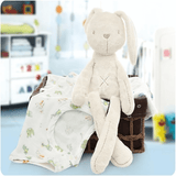 Zachtgeklede konijnenpop - Hoogwaardig knuffelspeelgoed voor kinderen, Schattig en Zacht Konijnenspeelgoed, Slaapvriendje & Pluche Pop
