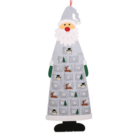 Jultome Sneeuwpop adventskalender met 24 vakken