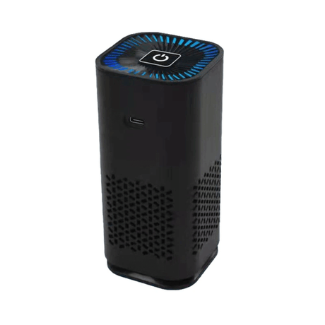 Draagbare ionische luchtreiniger met HEPA filter