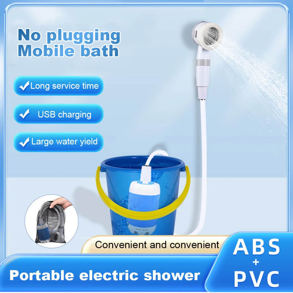 CampFlow - Draagbare douche met waterpomp