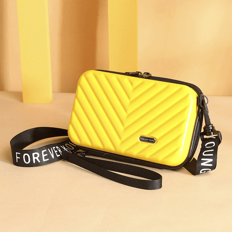 Miniatuur koffer Crossbody Tas