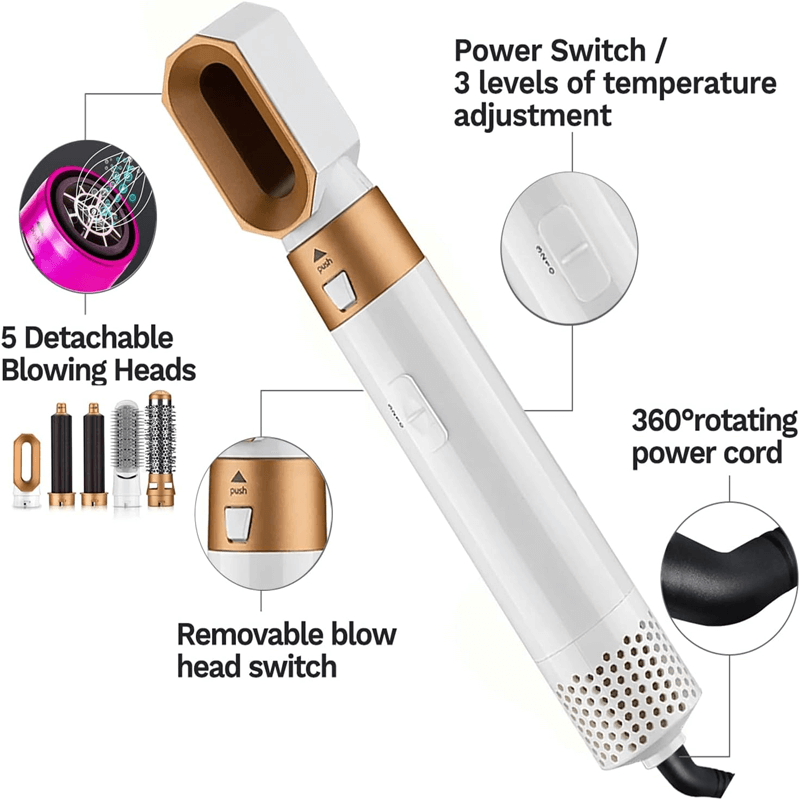 Professionele 5 in 1 Haarstyler
