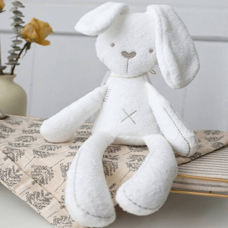 Zachtgeklede konijnenpop - Hoogwaardig knuffelspeelgoed voor kinderen, Schattig en Zacht Konijnenspeelgoed, Slaapvriendje & Pluche Pop