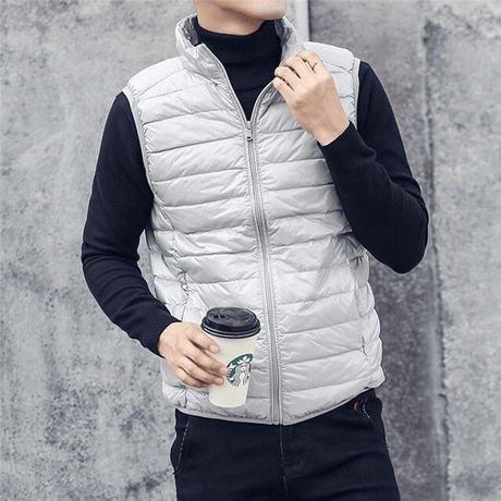 Licht gevoerd vest Unisex