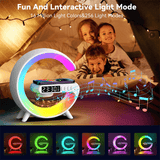 Multifunctionele draadloze RGB-oplaadpad voor nachtverlichting