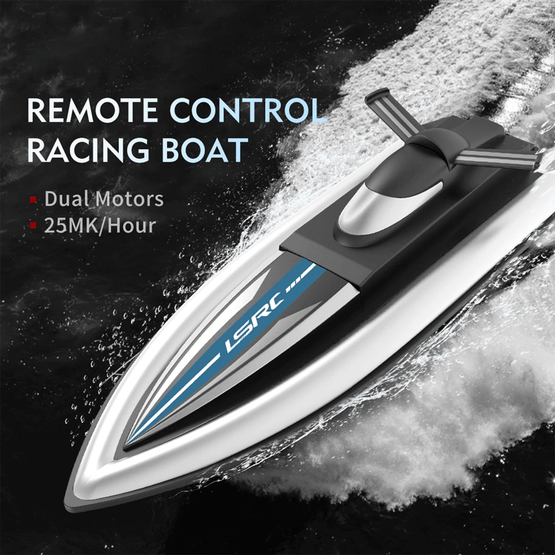 Snelle boot met afstandsbediening - 25 km/u raceboot met IPX4 waterdichtheid en waterkoeling