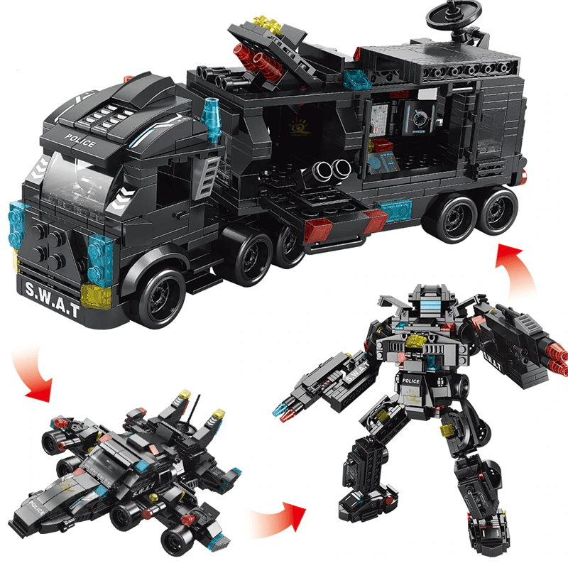 Mechanische transformatie bouwstenen 27-in-1