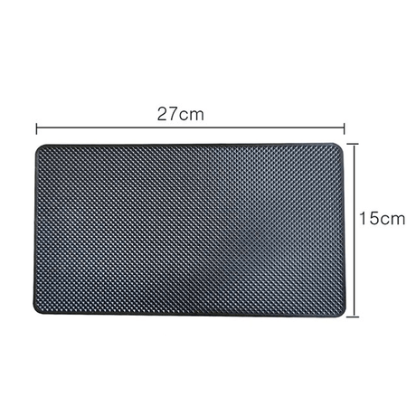 DashGrip - Universele antislipplaat op het dashboard voor telefoonsleutels en accessoires