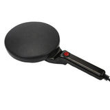 Elektrische crêpe- en pannenkoekenmaker - Bakpan met antiaanbaklaag (20 cm) met temperatuurregeling | Voor tortilla's, wraps, ontbijt & dun brood