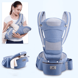 Ergonomische draagzak met opbergruimte