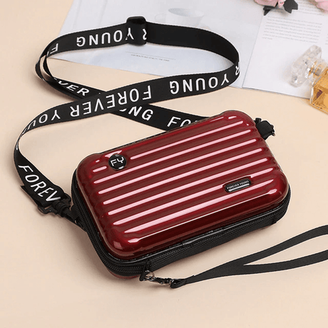 Op reistas geïnspireerde crossbody tas