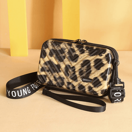 Miniatuur koffer Crossbody Tas