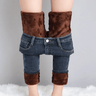 Smalle warme jeans
